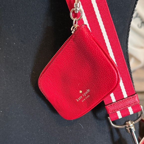 Kate Spade Vibrant Red Shoulder Bag - Picture 3 of 5